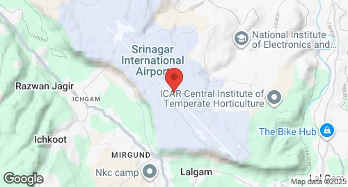 Mapa de Srinagar AFS
