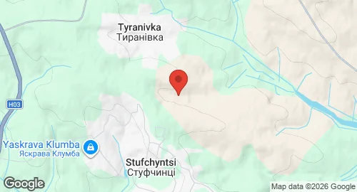 Map of Starokostiantyniv Air Base