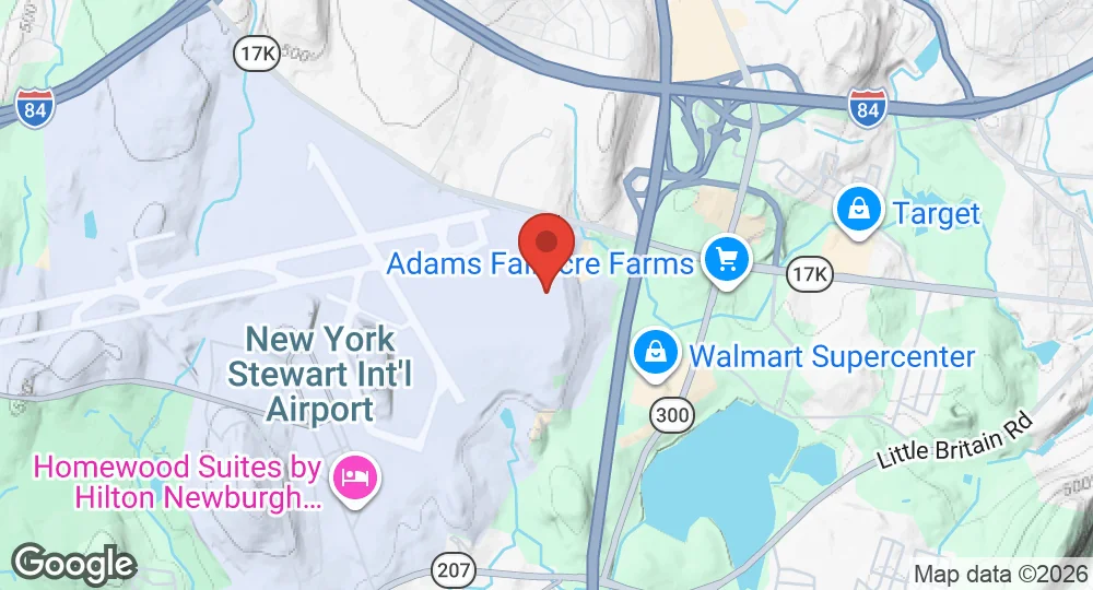 Map of Stewart Air National Guard Base