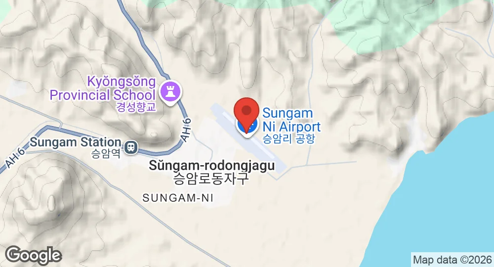 Map of Sungam Ni Airport