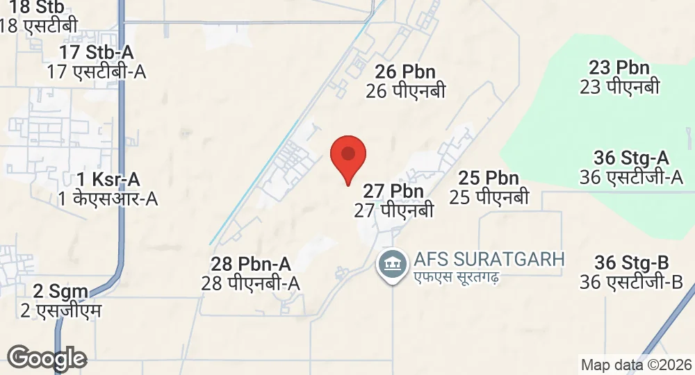Map of Suratgarh AFS