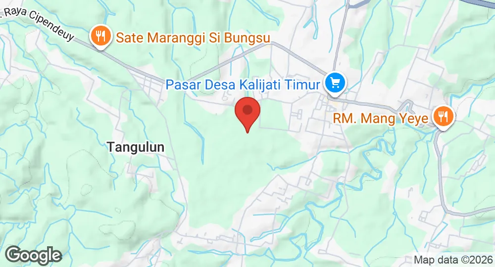 Map of Suryadarma Air Force Base