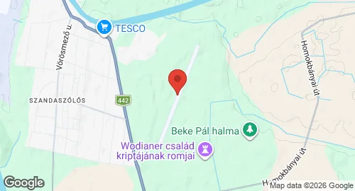 Map of Szolnok Air Base