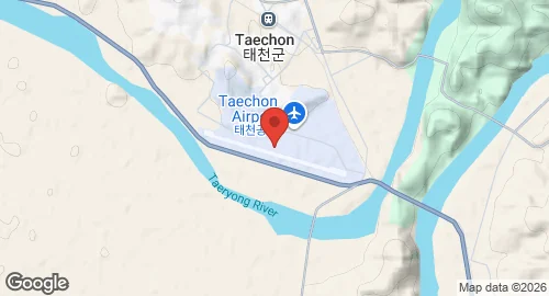 Map of Taechon Airfield