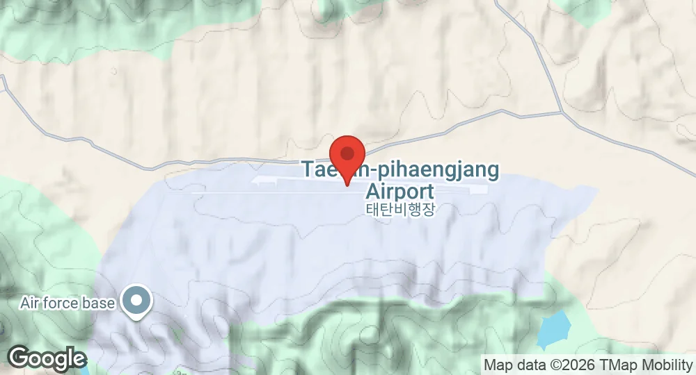 Map of Taetan Airport
