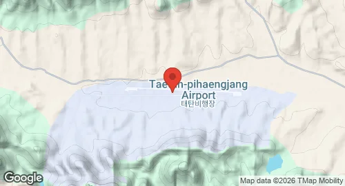 Map of Taetan Airport