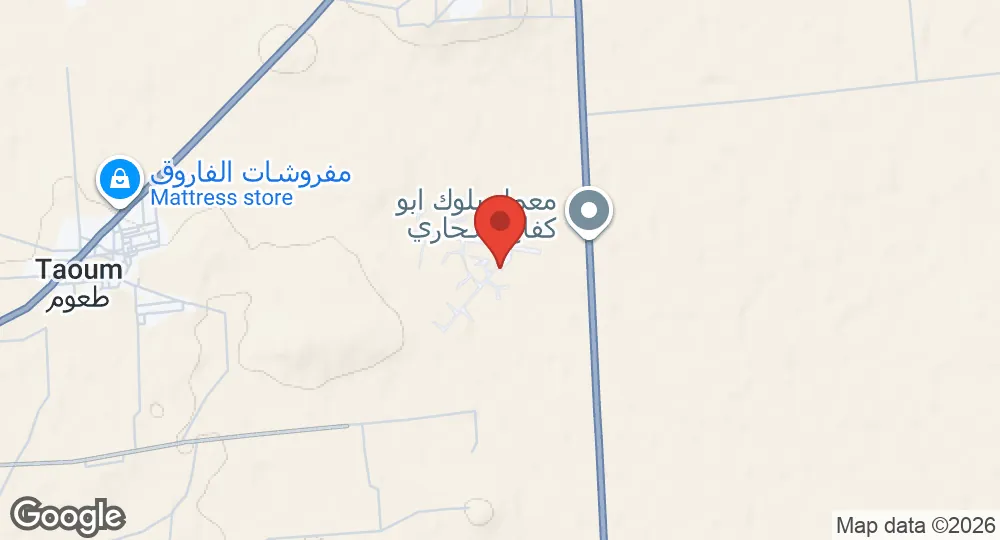 Map of Taftanaz Air Base