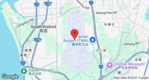 Map of Tainan Air Base