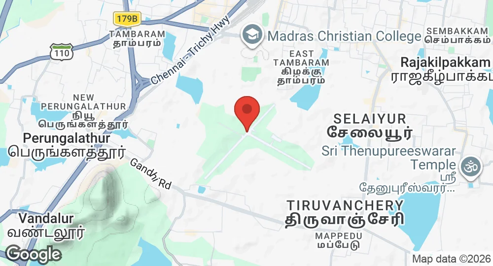 Map of Tambaram AFS