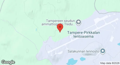Map of Tampere-Pirkkala Air Base