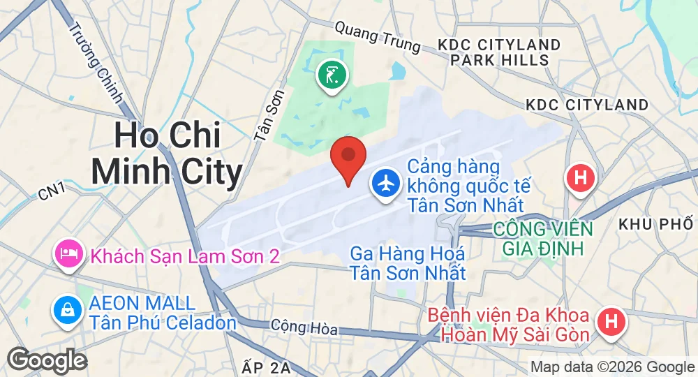 Map of Tan Son Nhut Air Base