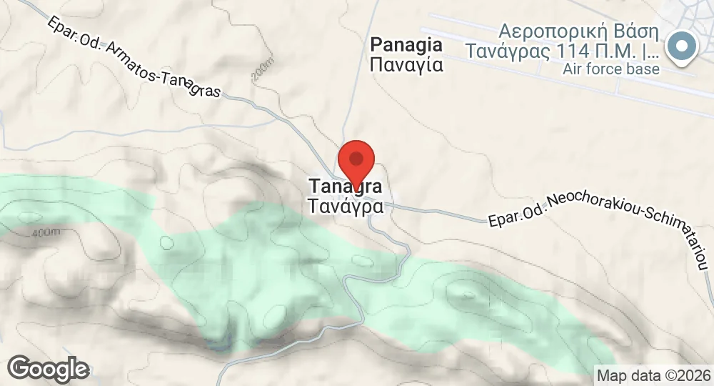 Map of Tanagra Air Base