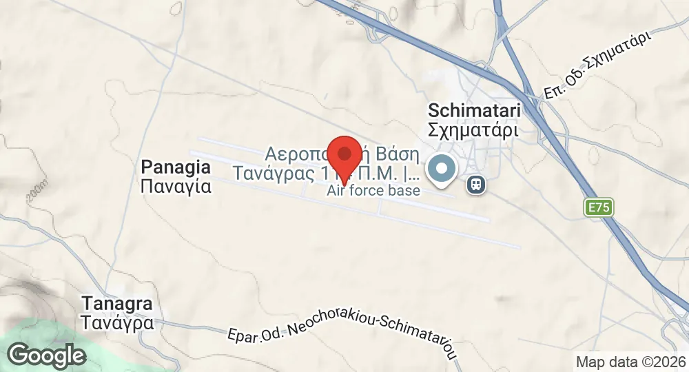 Map of Tanagra Air Base