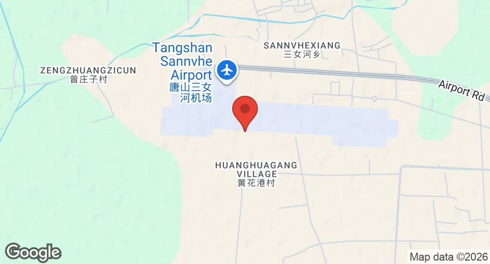 Map of Tangshan Air Base