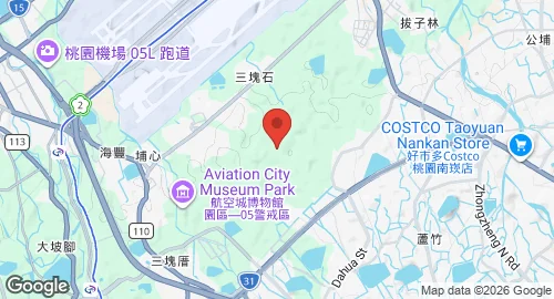 Map of Taoyuan Air Base