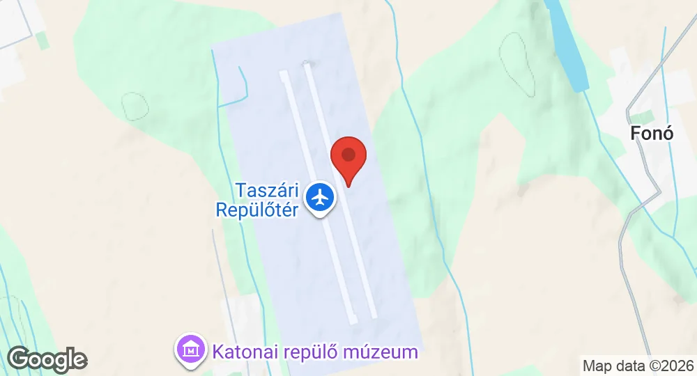 Map of Taszár Air Base