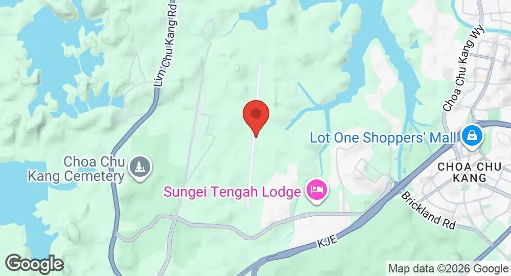 Map of Tengah Air Base