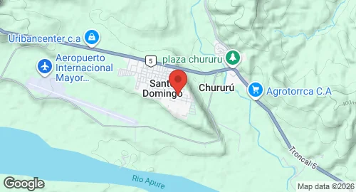 Map of Teófilo Luis Méndez Air Base