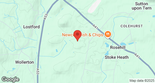Map of Ternhill Airfield