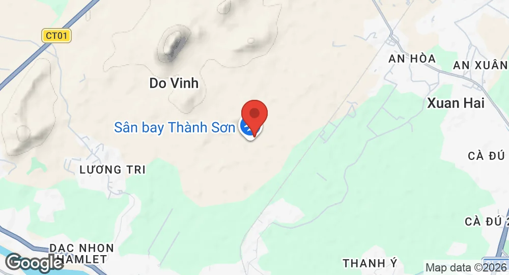 Map of Thanh Son Airbase