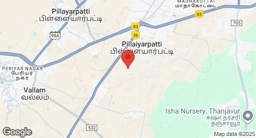 Mapa de Thanjavur AFS