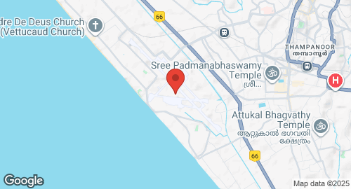 Mapa de Thiruvananthapuram AFS