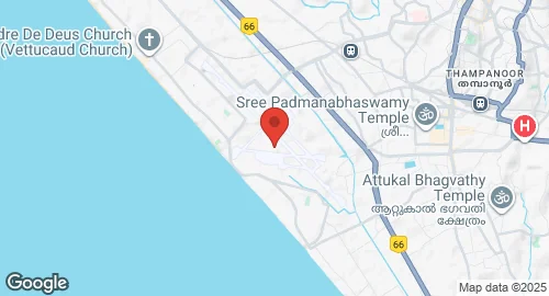 Mapa de Thiruvananthapuram AFS