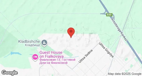 Map of Tikhoretsk Air Base