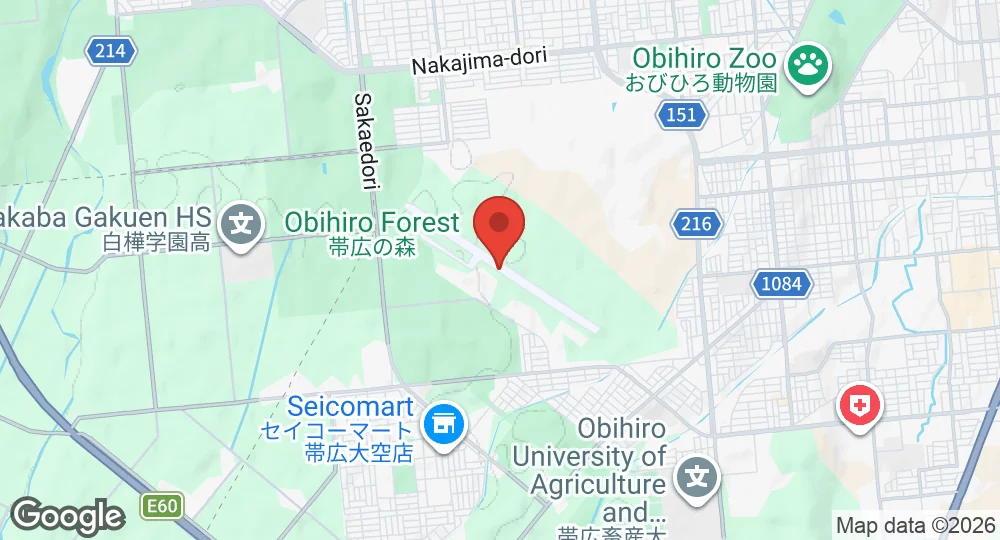 Map of Tokachi Airfield
