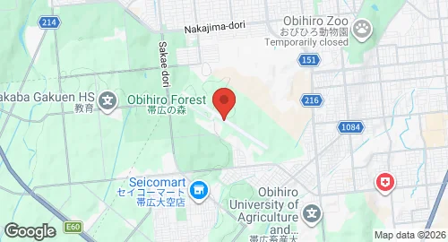 Map of Tokachi Airfield