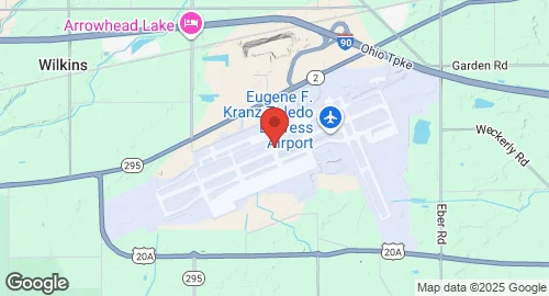 خريطة Toledo Air National Guard Base