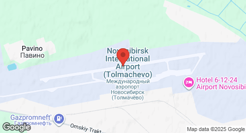 Mapa de Tolmachevo Air Base
