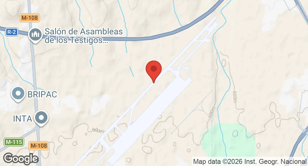 Map of Torrejón Air Base