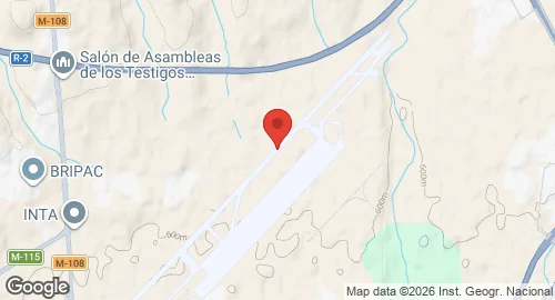 Map of Torrejón Air Base