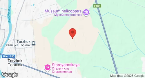 Map of Torzhok Air Base