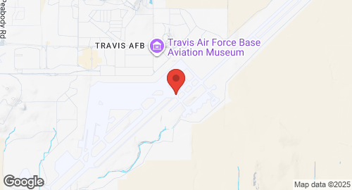 Mapa de Travis Air Force Base