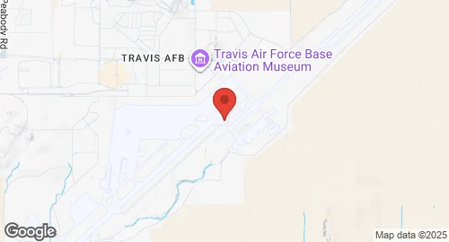 خريطة Travis Air Force Base
