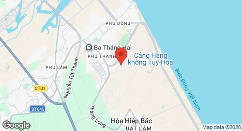 Map of Tuy Hoa Airport