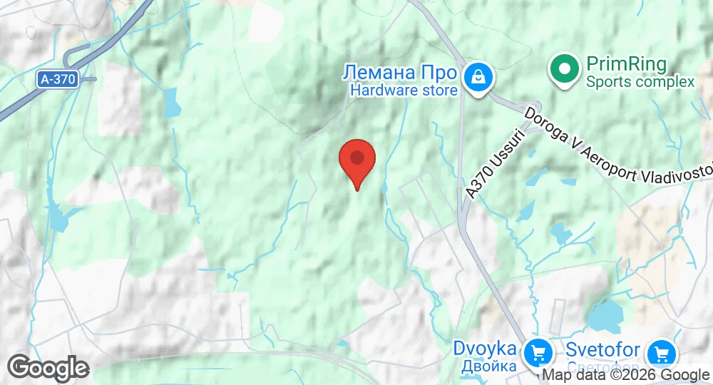 Map of Uglovoye Air Base