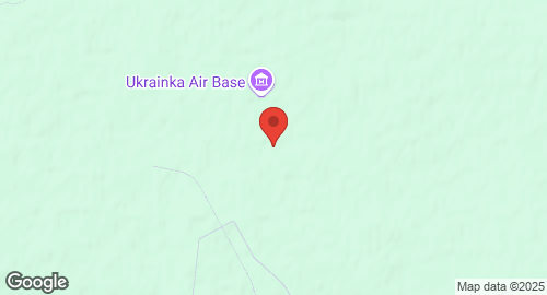 Mapa de Ukrainka Air Base