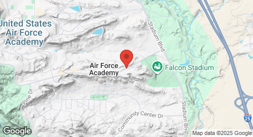 Mapa de United States Air Force Academy