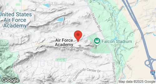 خريطة United States Air Force Academy