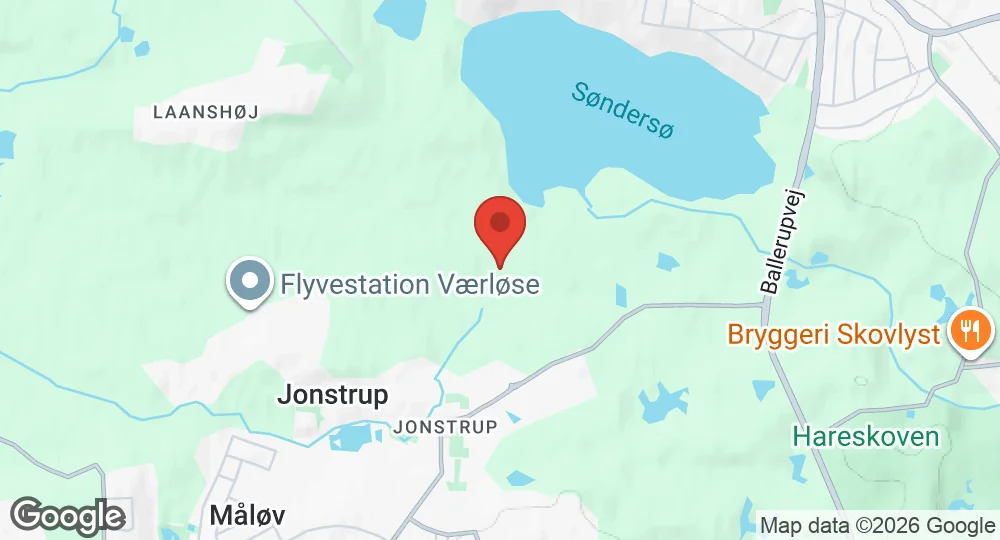 Map of Værløse Air Base