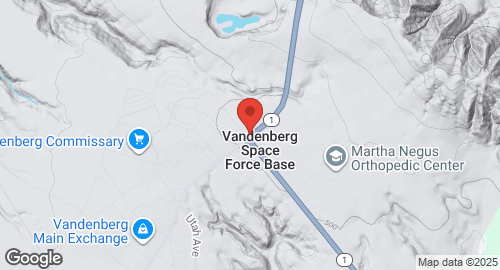 Mapa de Vandenberg Space Force Base