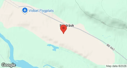 Map of Vidsel Air Base