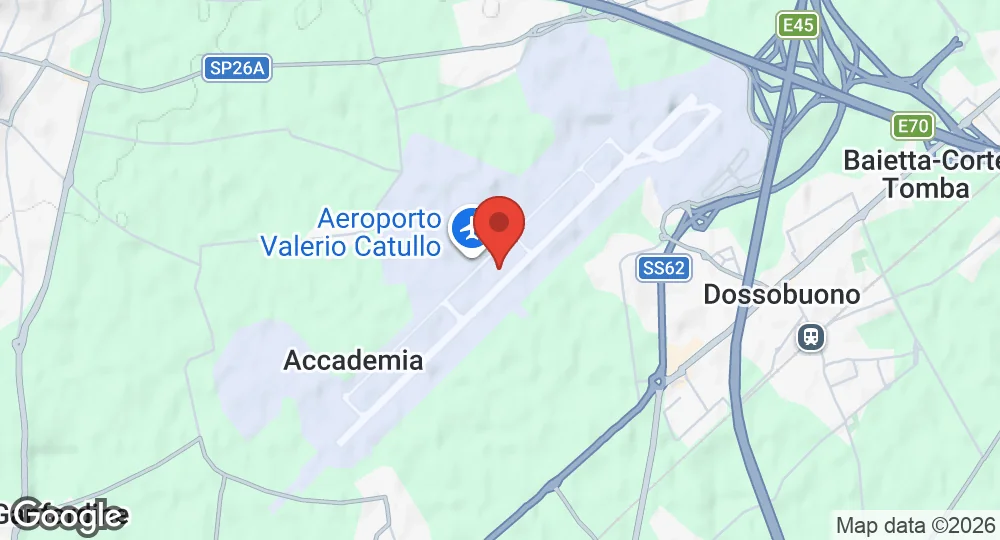 Map of Villafranca Air Base