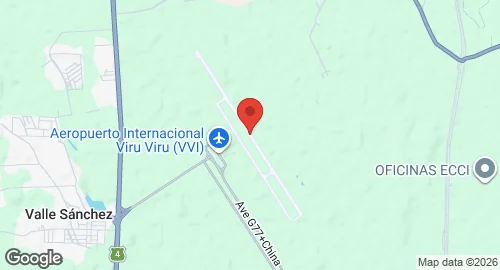 Map of Viru Viru Air Base