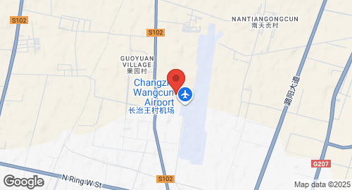 Mapa de Wangcun Air Base