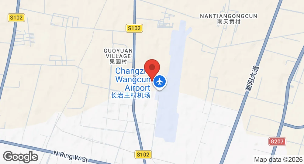 Map of Wangcun Air Base