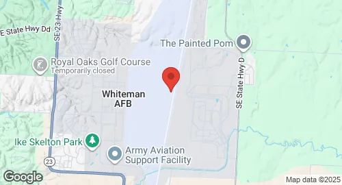 خريطة Whiteman Air Force Base